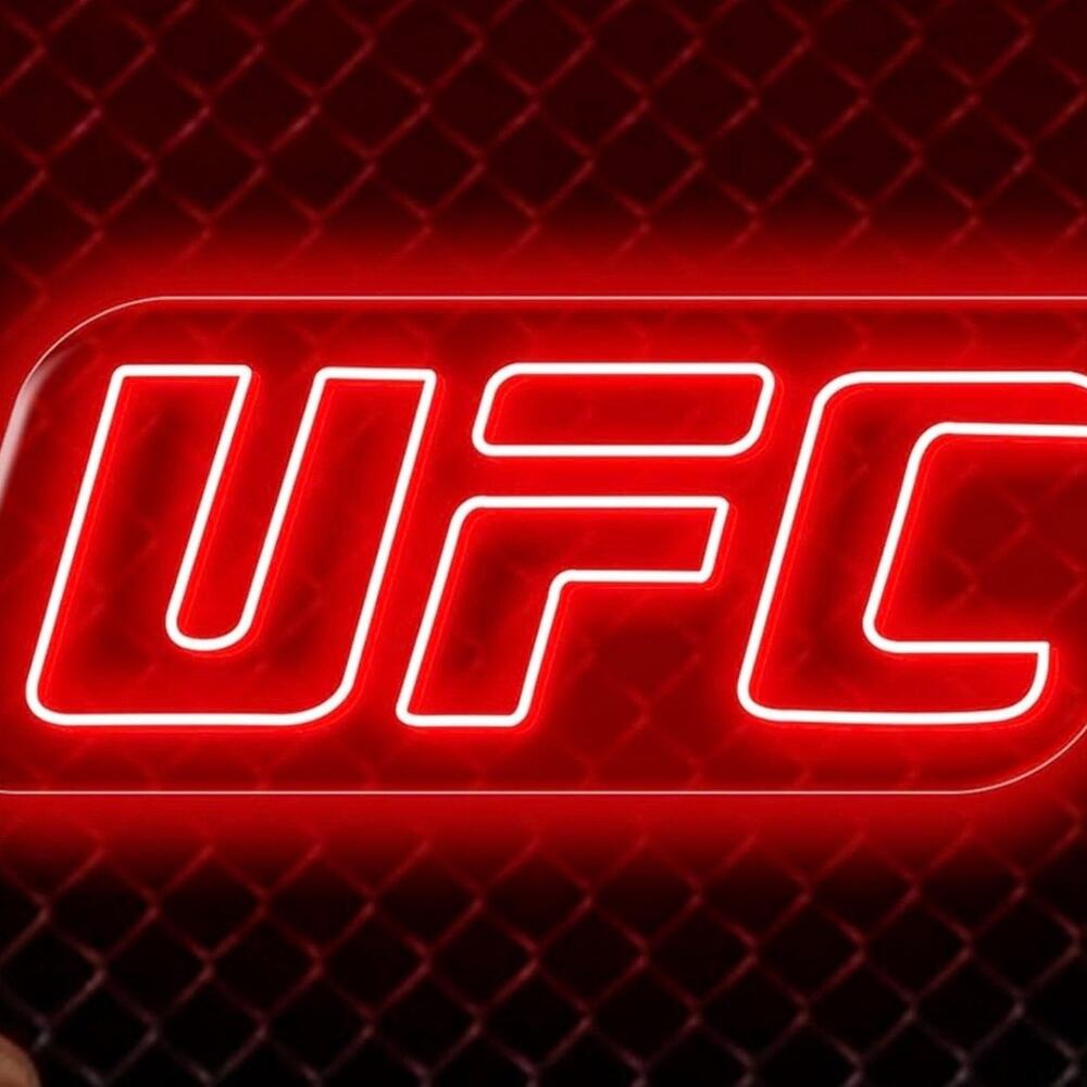 UFC Neon Sign Night Light Room Wall Decoration